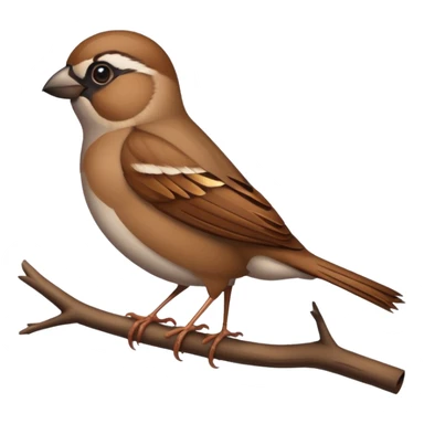 Sparrow sticker