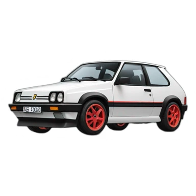205 gti sticker