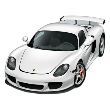 Porsche carrera gt sticker