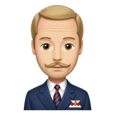 Prince George Duke Of Kent 4th Son of King George V sticker