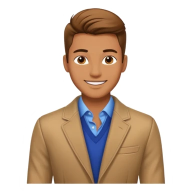 male fashion model sticker