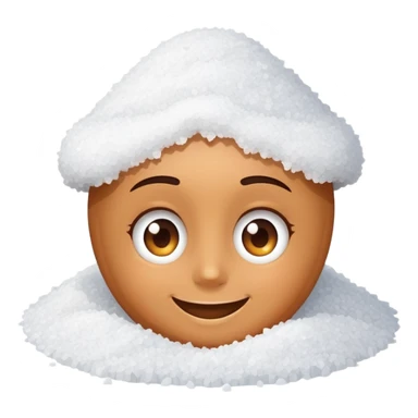 smiling face with salt pile in front saying who wants to go to the rec center sticker