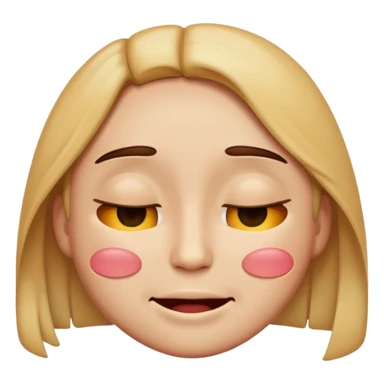 mix of these two 🥺☺️ but make it classic emoji and without hearts and a little bit sad but still smile sticker