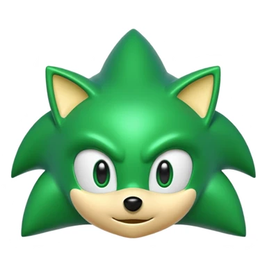 green sonic sticker