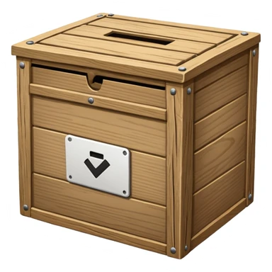 Caja de votos sticker