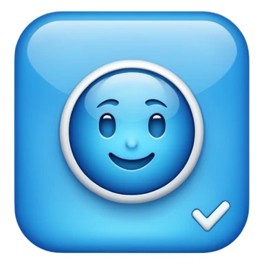 Instagram Blue Tik sticker