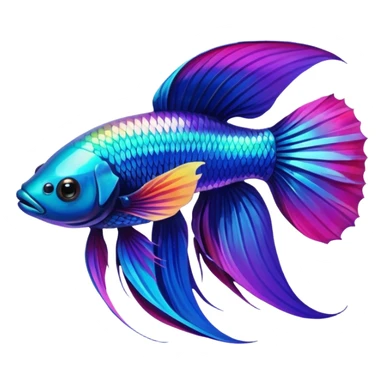 Betta balığı sticker