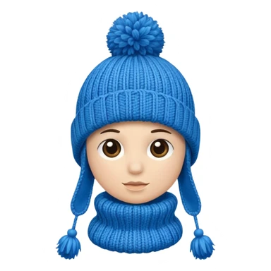 winter hat no human sticker