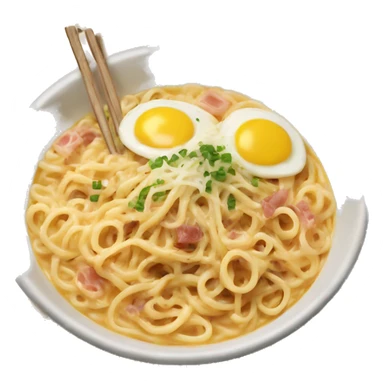 Carbonara Buldak ramen sticker
