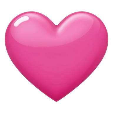 Pink heart letter sticker