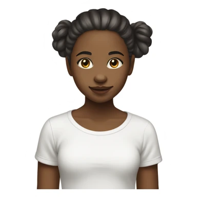 cute girl has paint on her but paint is white too sticker