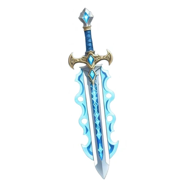 magical greatswod with a lich powers in it sticker