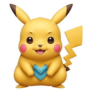 Pikachu emoji sticker