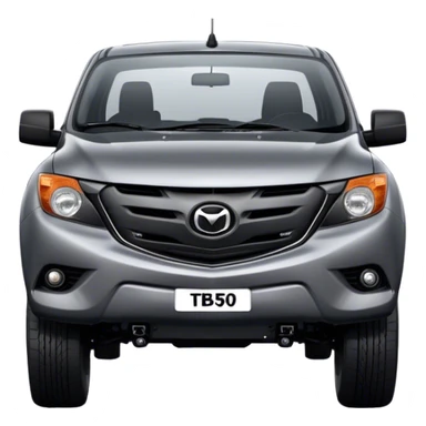 Mazda BT-50 - Mazda (Model Year: 2022) (Iconic colour: Dark Silver) sticker