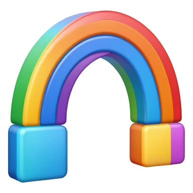 Rainbow sticker