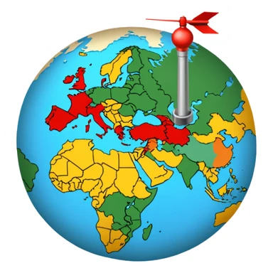 A war strategic plan sticker