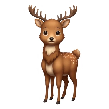 deer full  sticker