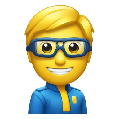 1 botón de marca de verificación cuadrado lo quiero de color amarillo  #E3A413 como base y combinalo con color azul oscuro #000E28  usa como ejemplo este icono ✅ sticker