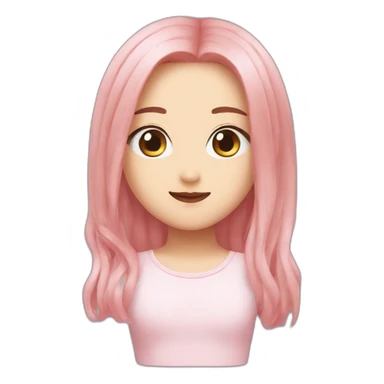 Blackpink rosé sticker