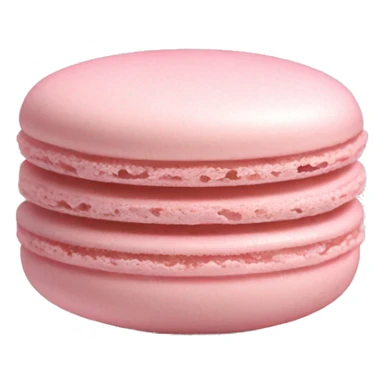 pale pink macaron sticker