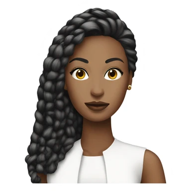 White Vogue magazine  sticker