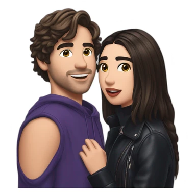 paul jason klein with dua lipa sticker