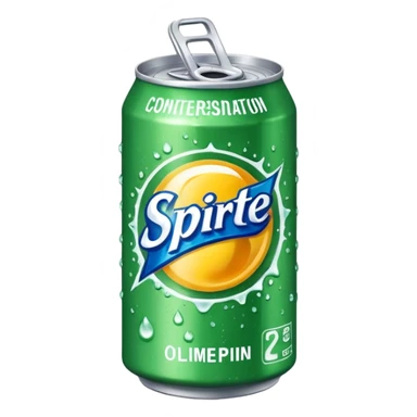 Sprite can sticker