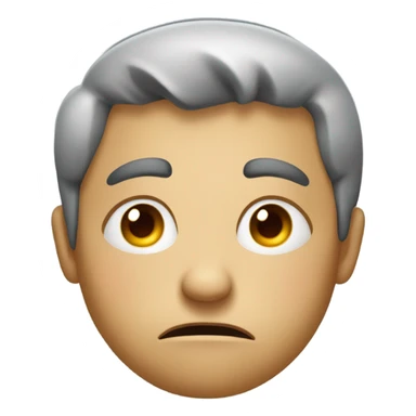 Irritated emoji  sticker