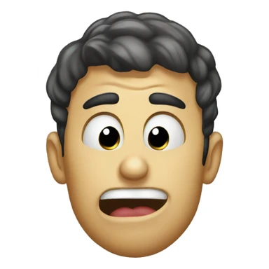 emoji when you smell something disgusting sticker