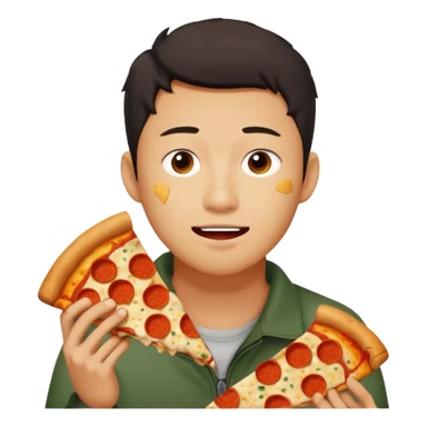 josh chen eating leftover sticker