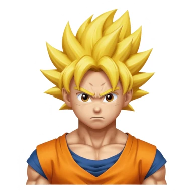 son goku super saiyan sticker