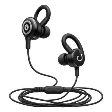 old wired earphones sticker