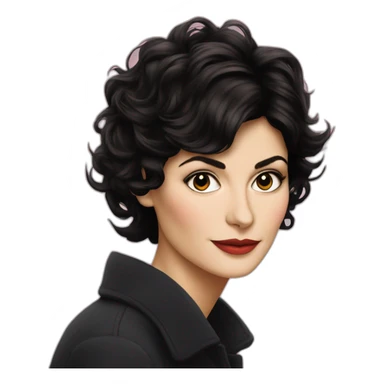 Audrey Tautou sticker