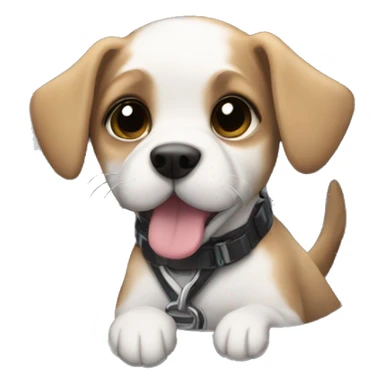 cockpit puppy sticker