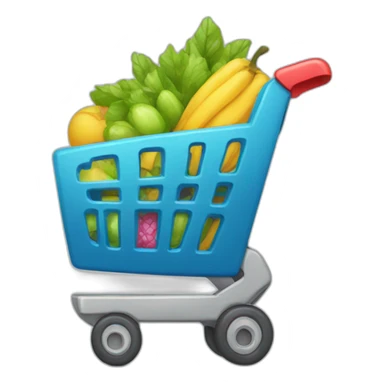 Carrito de compras sticker