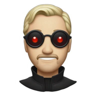 Cardinal copia ghost sticker