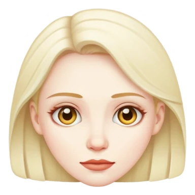 A woman saying sybau sticker