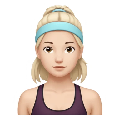 girl wearing lululemon sticker