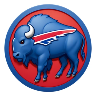 Buffalo bills logo sticker