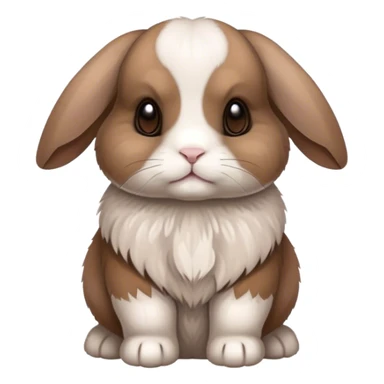 Holland lop bunny sticker