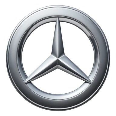 mercedes benz circle logo sticker
