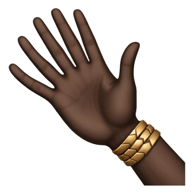 Wakanda forever hand sign  sticker