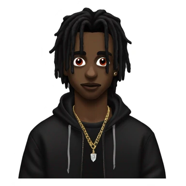 playboi carti vampire black sticker