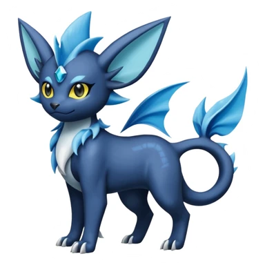 Luxray-Absol-Vaporeon-Dewott-fusion sticker