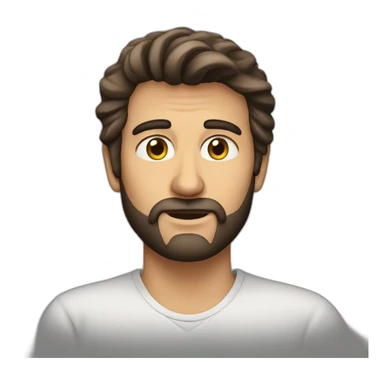 stefano-no-beard sticker