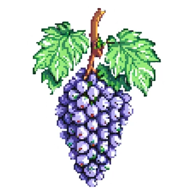bunch of grapes sticker