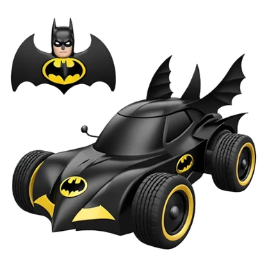 Aarma Basher Batman and robin’s rc car  sticker