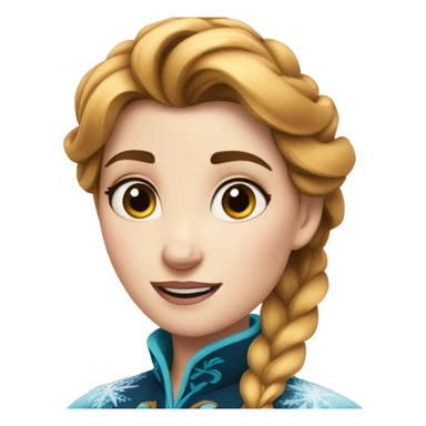 Anna frozen sticker