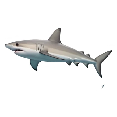 caribbean reef shark juggling  sticker