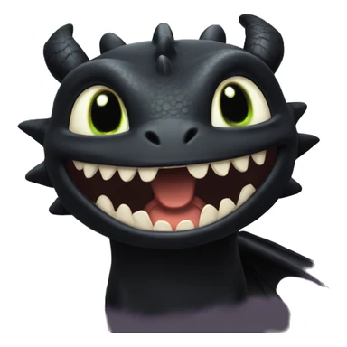 Toothless-from-How-to-train-your-dragon sticker